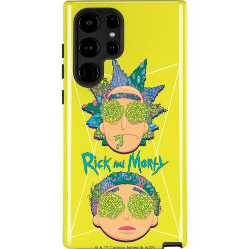 Adult Swim Rick and Morty Rick and Morty Portal Eyes Galaxy S25 Ultra Impact Case