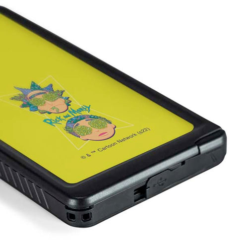 Adult Swim Rick and Morty Rick and Morty Portal Eyes Galaxy S24 Ultra Waterproof Case