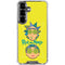 Adult Swim Rick and Morty Rick and Morty Portal Eyes Galaxy S26 Plus Clear Case