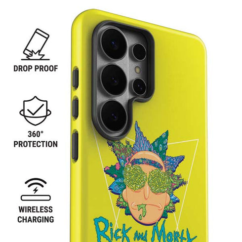 Adult Swim Rick and Morty Rick and Morty Portal Eyes Galaxy S26 Ultra Impact Case