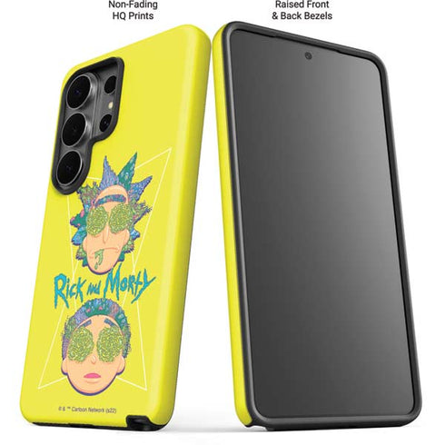 Adult Swim Rick and Morty Rick and Morty Portal Eyes Galaxy S26 Ultra Impact Case