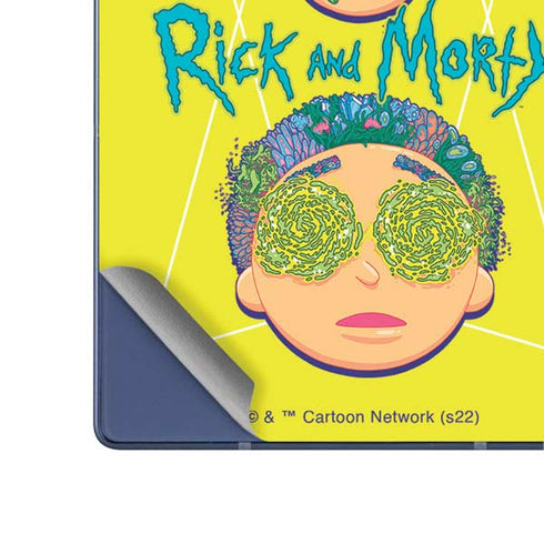 Adult Swim Rick and Morty Rick and Morty Portal Eyes Galaxy Z Fold6 Skin