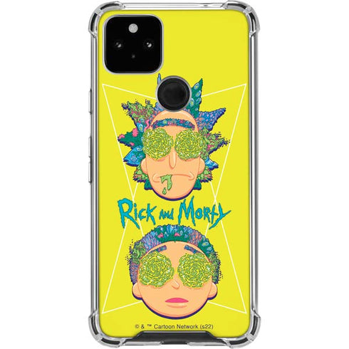 Adult Swim Rick and Morty Rick and Morty Portal Eyes Pixel Cases