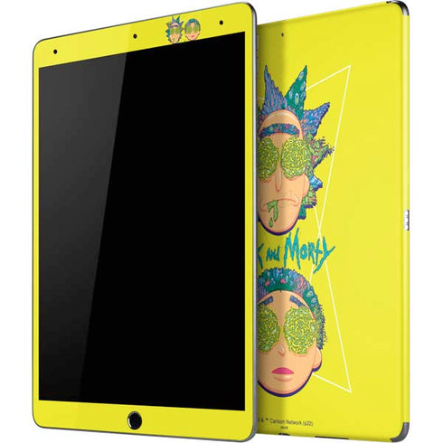 Adult Swim Rick and Morty Rick and Morty Portal Eyes iPad Skins