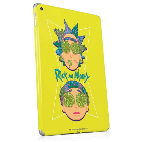 Adult Swim Rick and Morty Rick and Morty Portal Eyes Apple iPad Skin