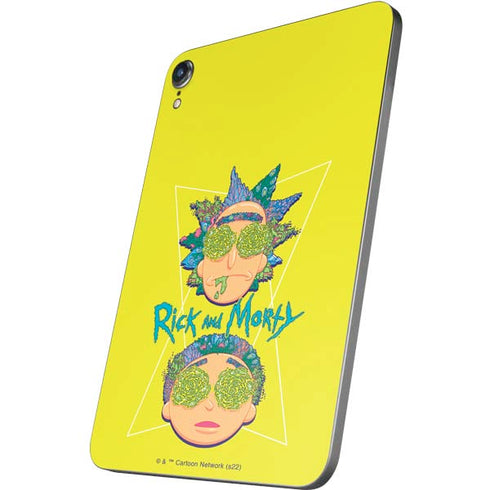 Adult Swim Rick and Morty Rick and Morty Portal Eyes Apple iPad Mini Skin