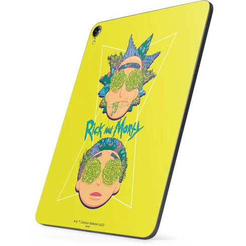 Adult Swim Rick and Morty Rick and Morty Portal Eyes Apple iPad Pro Skin