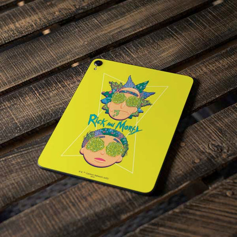 Adult Swim Rick and Morty Rick and Morty Portal Eyes Apple iPad Pro Skin