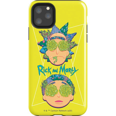 Adult Swim Rick and Morty Rick and Morty Portal Eyes iPhone Cases