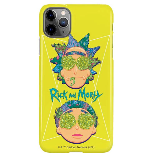 Adult Swim Rick and Morty Rick and Morty Portal Eyes iPhone Cases