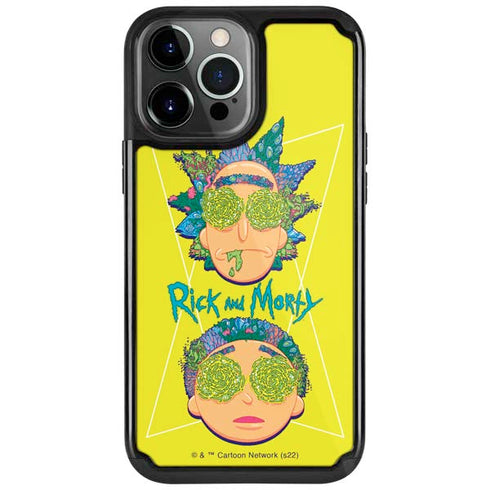 Adult Swim Rick and Morty Rick and Morty Portal Eyes iPhone Cases
