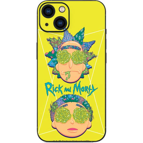 Adult Swim Rick and Morty Rick and Morty Portal Eyes iPhone Skins