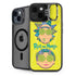 Adult Swim Rick and Morty Rick and Morty Portal Eyes iPhone 15 Kickstand Case