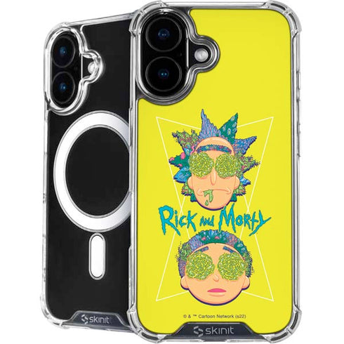 Adult Swim Rick and Morty Rick and Morty Portal Eyes iPhone 16 MagSafe Case