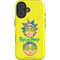 Adult Swim Rick and Morty Rick and Morty Portal Eyes iPhone 16 Magsafe Impact Case
