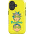 Adult Swim Rick and Morty Rick and Morty Portal Eyes iPhone 16 Magsafe Impact Case