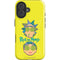 Adult Swim Rick and Morty Rick and Morty Portal Eyes iPhone 16 Plus Impact Case