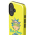 Adult Swim Rick and Morty Rick and Morty Portal Eyes iPhone 16 Plus Impact Case