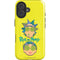 Adult Swim Rick and Morty Rick and Morty Portal Eyes iPhone 16 Plus Magsafe Impact Case