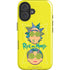 Adult Swim Rick and Morty Rick and Morty Portal Eyes iPhone 16 Plus Magsafe Impact Case