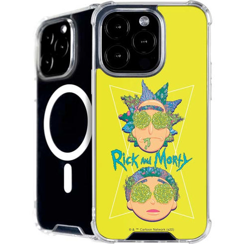 Adult Swim Rick and Morty Rick and Morty Portal Eyes iPhone 16 Pro MagSafe Case