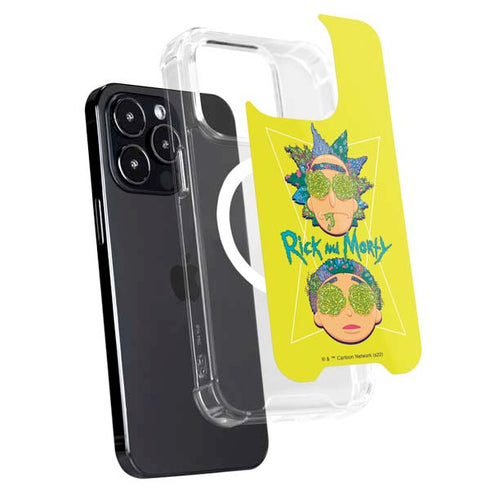 Adult Swim Rick and Morty Rick and Morty Portal Eyes iPhone 16 Pro MagSafe Case