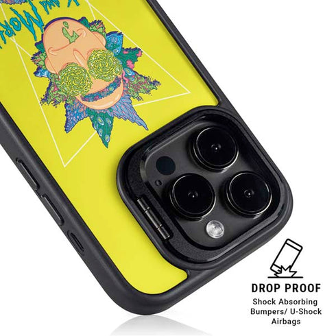 Adult Swim Rick and Morty Rick and Morty Portal Eyes iPhone 16 Pro Max Kickstand Case