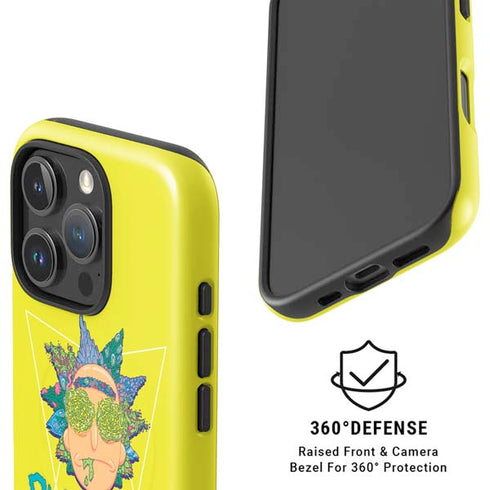 Adult Swim Rick and Morty Rick and Morty Portal Eyes iPhone 16 Pro Max Magsafe Impact Case