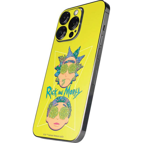 Adult Swim Rick and Morty Rick and Morty Portal Eyes iPhone 16 Pro Max Skin