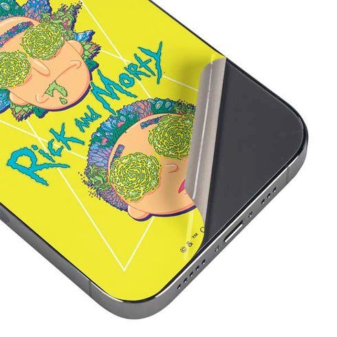 Adult Swim Rick and Morty Rick and Morty Portal Eyes iPhone 16 Pro Max Skin