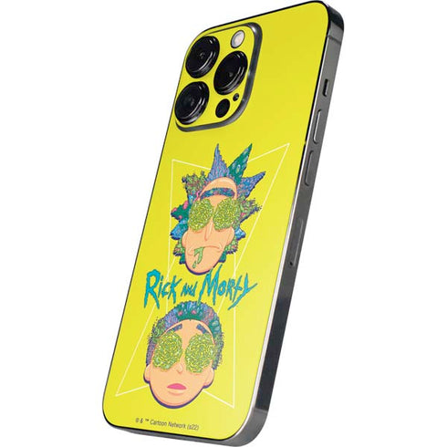 Adult Swim Rick and Morty Rick and Morty Portal Eyes iPhone 16 Pro Skin