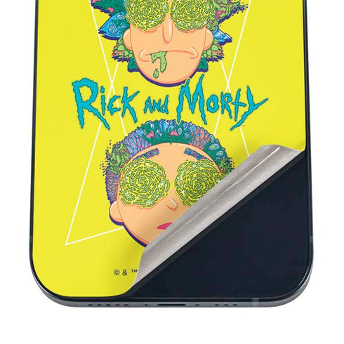 Adult Swim Rick and Morty Rick and Morty Portal Eyes iPhone 16 Skin