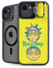 Adult Swim Rick and Morty Rick and Morty Portal Eyes iPhone 16e Kickstand Case