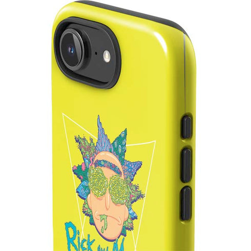 Adult Swim Rick and Morty Rick and Morty Portal Eyes iPhone 16e Impact Case