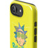 Adult Swim Rick and Morty Rick and Morty Portal Eyes iPhone 16e Impact Case