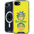 Adult Swim Rick and Morty Rick and Morty Portal Eyes iPhone 16e MagSafe Case
