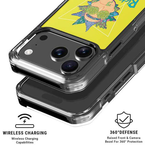 Adult Swim Rick and Morty Rick and Morty Portal Eyes iPhone 18 Pro Clear Case