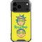 Adult Swim Rick and Morty Rick and Morty Portal Eyes iPhone 18 Pro Max Clear Case