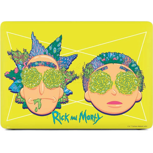 Adult Swim Rick and Morty Rick and Morty Portal Eyes Apple MacBook Air Skin