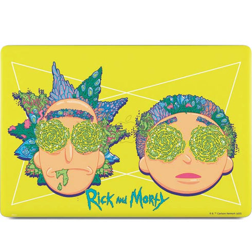 Adult Swim Rick and Morty Rick and Morty Portal Eyes MacBook Skins