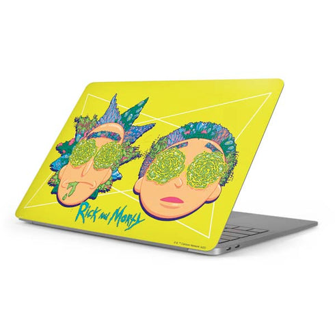 Adult Swim Rick and Morty Rick and Morty Portal Eyes Apple MacBook Pro 16-inch Skin