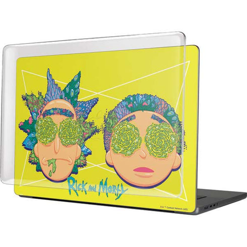 Adult Swim Rick and Morty Rick and Morty Portal Eyes MacBook Cases