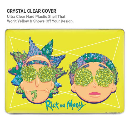 Adult Swim Rick and Morty Rick and Morty Portal Eyes MacBook Cases