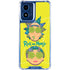 Adult Swim Rick and Morty Rick and Morty Portal Eyes Moto G 5G (2024) Clear Case