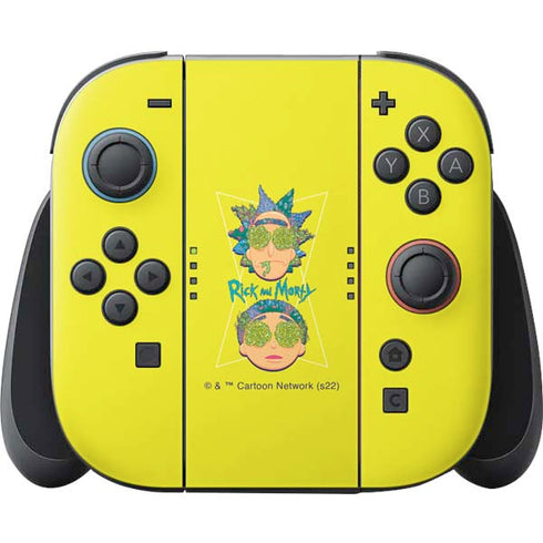 Adult Swim Rick and Morty Rick and Morty Portal Eyes Nintendo Switch 2 (2025) Joy-Con Controller Skin