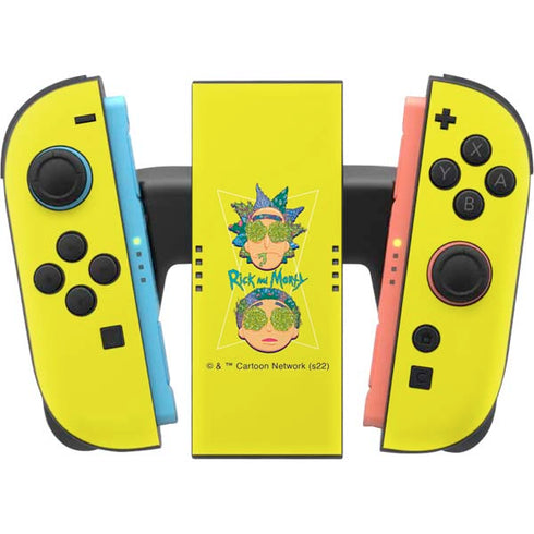 Adult Swim Rick and Morty Rick and Morty Portal Eyes Nintendo Switch 2 (2025) Joy-Con Controller Skin