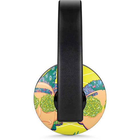 Adult Swim Rick and Morty Rick and Morty Portal Eyes PlayStation 4 Gold Wireless Headset Skin