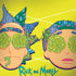 Adult Swim Rick and Morty Rick and Morty Portal Eyes PlayStation 4 Gold Wireless Headset Skin