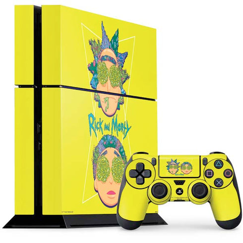 Adult Swim Rick and Morty Rick and Morty Portal Eyes PlayStation PS4 Skins