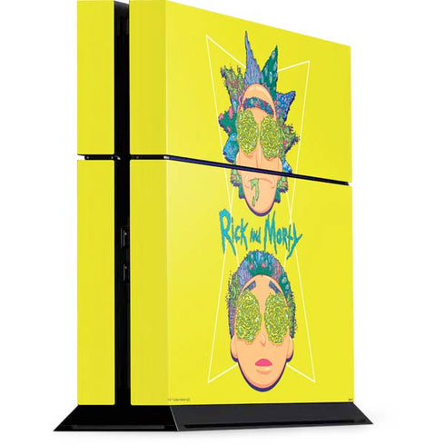 Adult Swim Rick and Morty Rick and Morty Portal Eyes PlayStation PS4 Skins